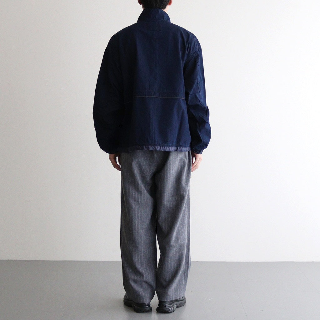 Indigo Field Track Jacket #Indigo [N25SA022]