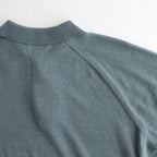 Washi Cotton Knit Polo Shirt #BLUE [NEP-SS2530M]