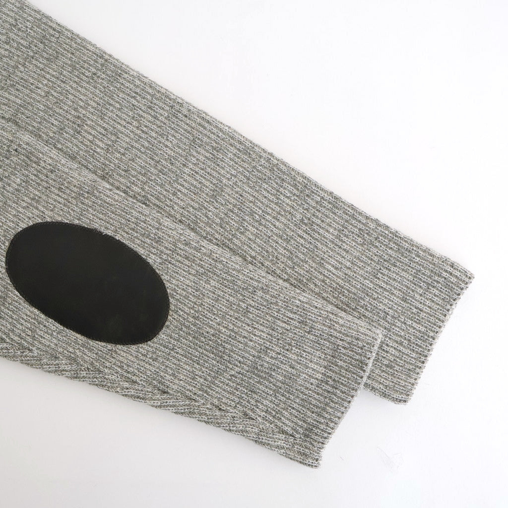 BLENDED KEMPI WOOL RAPEL CARDY #PEWTER [252OJ-KN03]