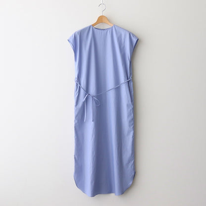 Chambray Sleeveless Dress #Saxe [BHSW25S10]