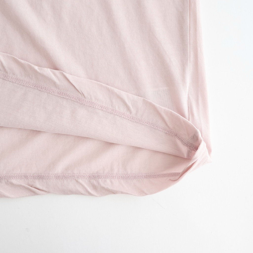 CHIFFON LONG T-SHIRT #PINK [BN-26SL-046]