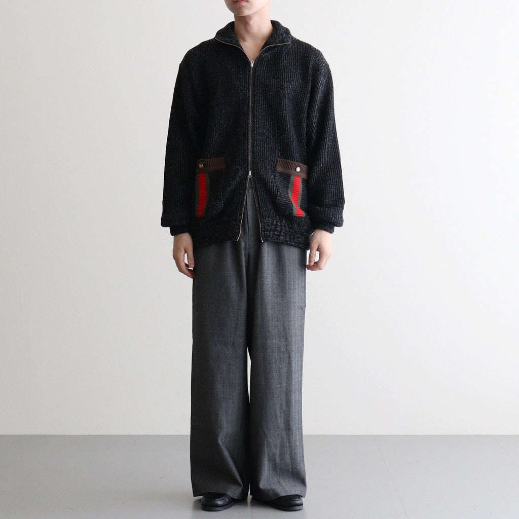 DRIVERS YARDIE KNIT #BLACK [DNA25K02]