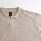 SILK POLO SKIPPER #IVORY [BN-25SM-037]