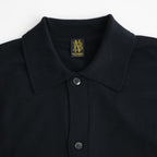 BABY WOOL POLO CARDIGAN #BLACK [BN-26FM-040]