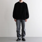 Selvage Denim Straight Pants #Vintage Black [S26FC076]