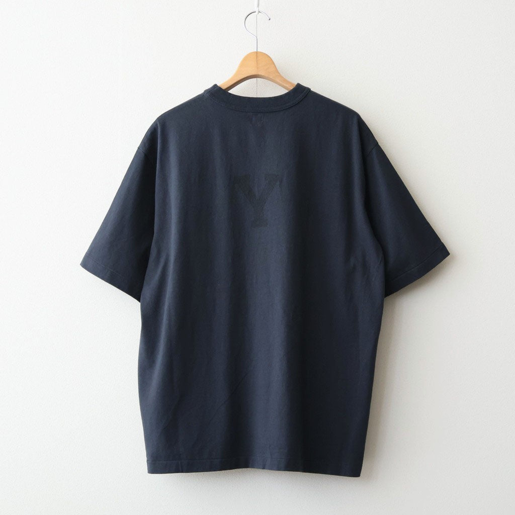 ALE-Y 88/12 Print Tee WIDE #NightBlack×Black-PT [bROOTS25S36S26A]