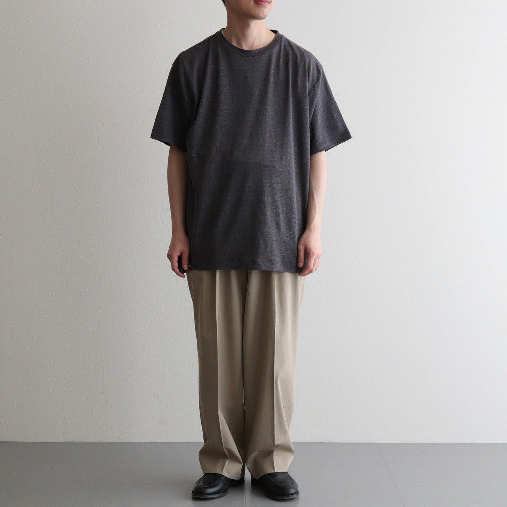 NORMANDY LINEN T-SHIRT #GRAY [BN-25SM-066]