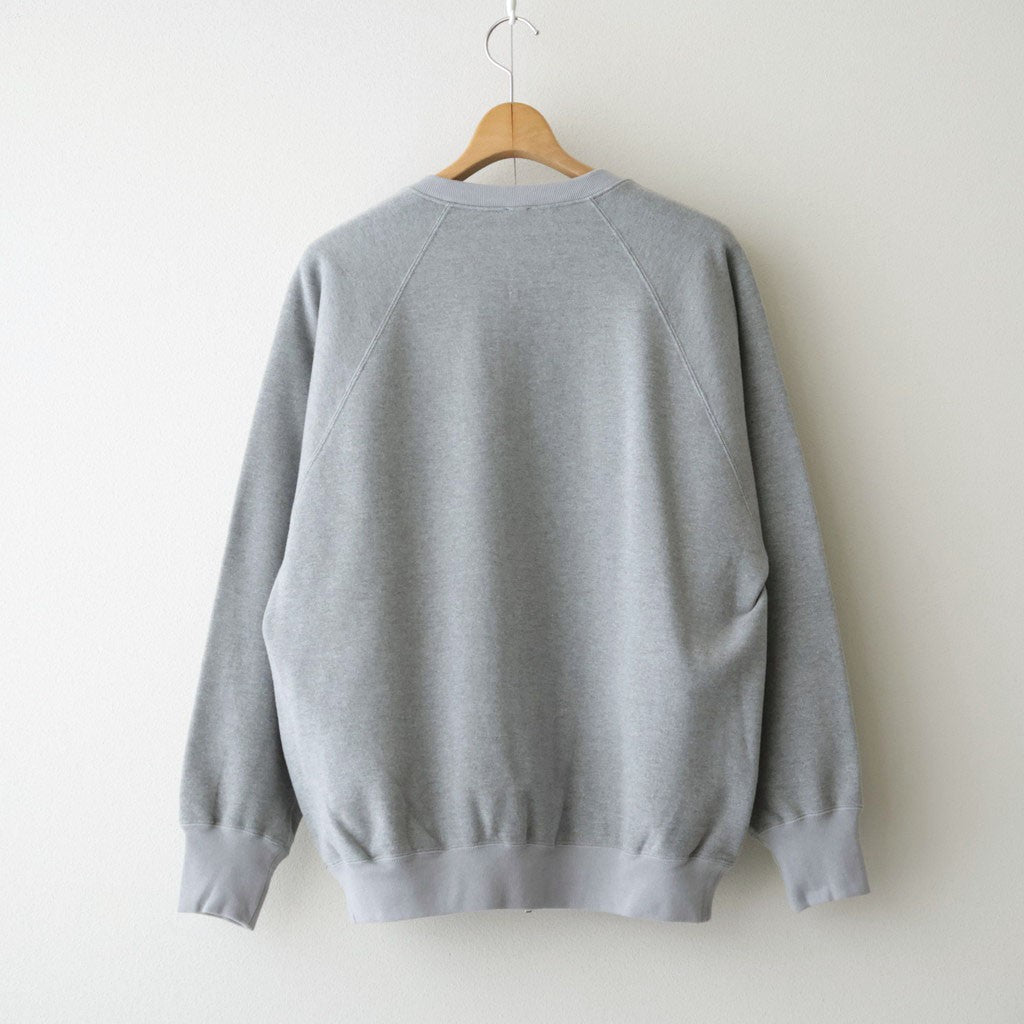 HIGH BULKY JUMBERCA URAKE ZIP UP BLOUSON #GRAY [BN-26FM-043]