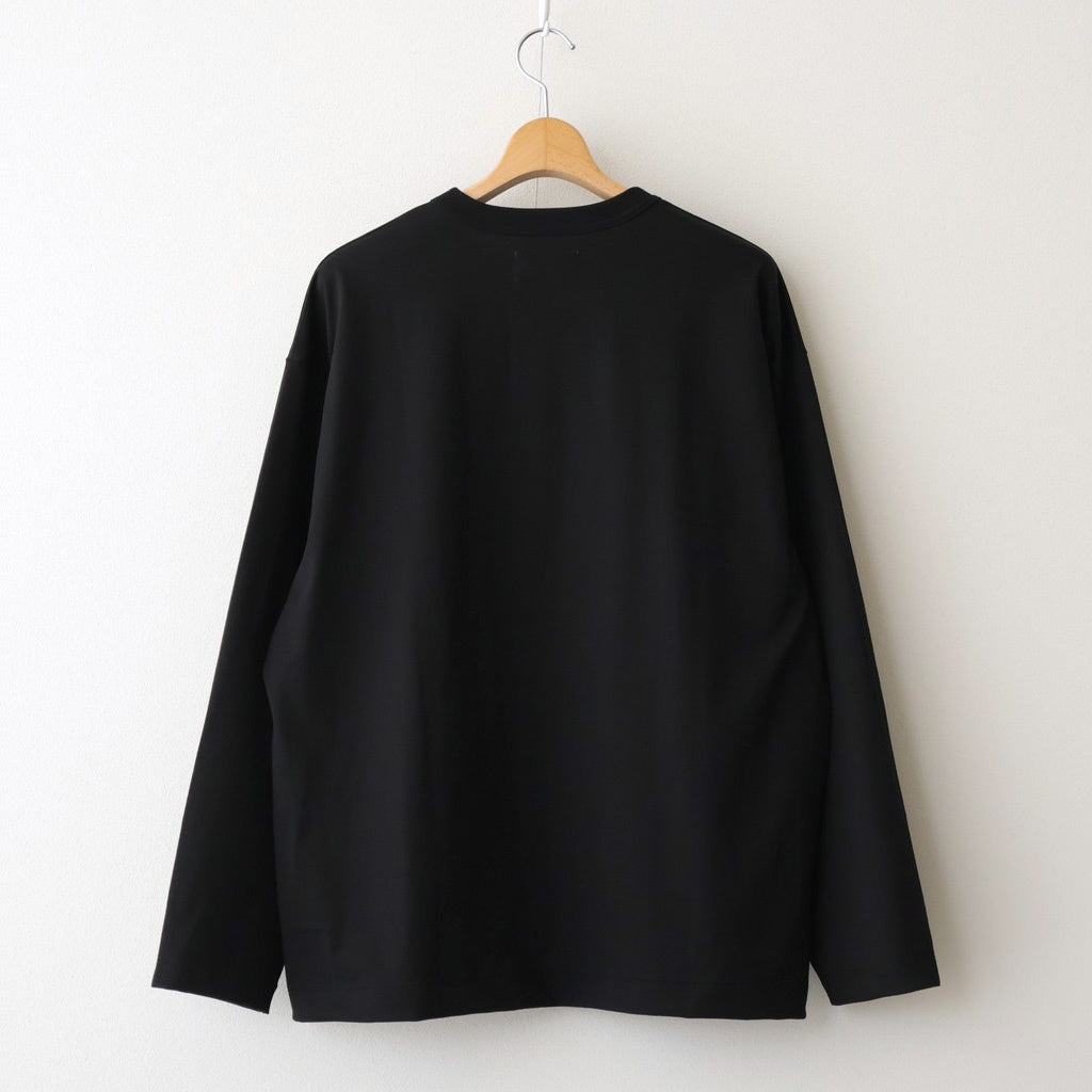 COMFORT FIT L/S Tee #BLACK [A25C05CS03C]