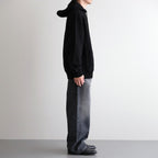 Soft&Hard Sweat Hoodie P/O #Black [bROOTS24F22F25]