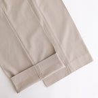 WIDE STRAIGHT TROUSERS #LIGHT GRAY [A25C04PT03C]