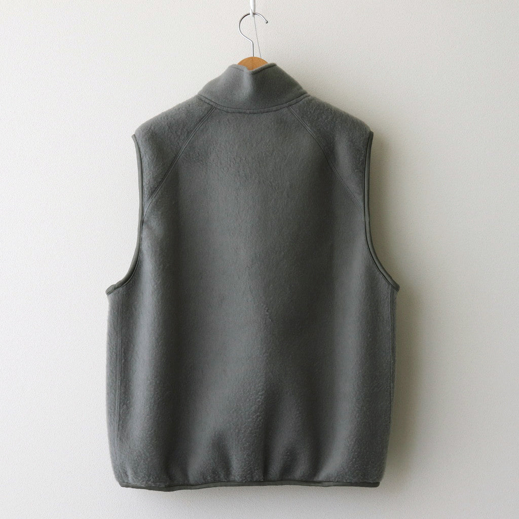 LEVEL3 Fleece Vest #Foliage [bROOTS24F13]