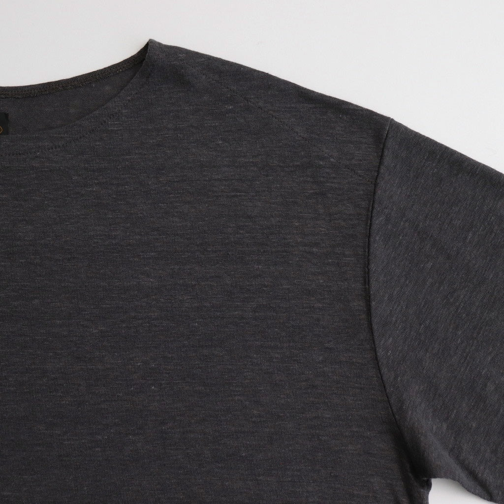 NORMANDY LINEN BASQUE SHIRT #GRAY [BN-25SM-065]