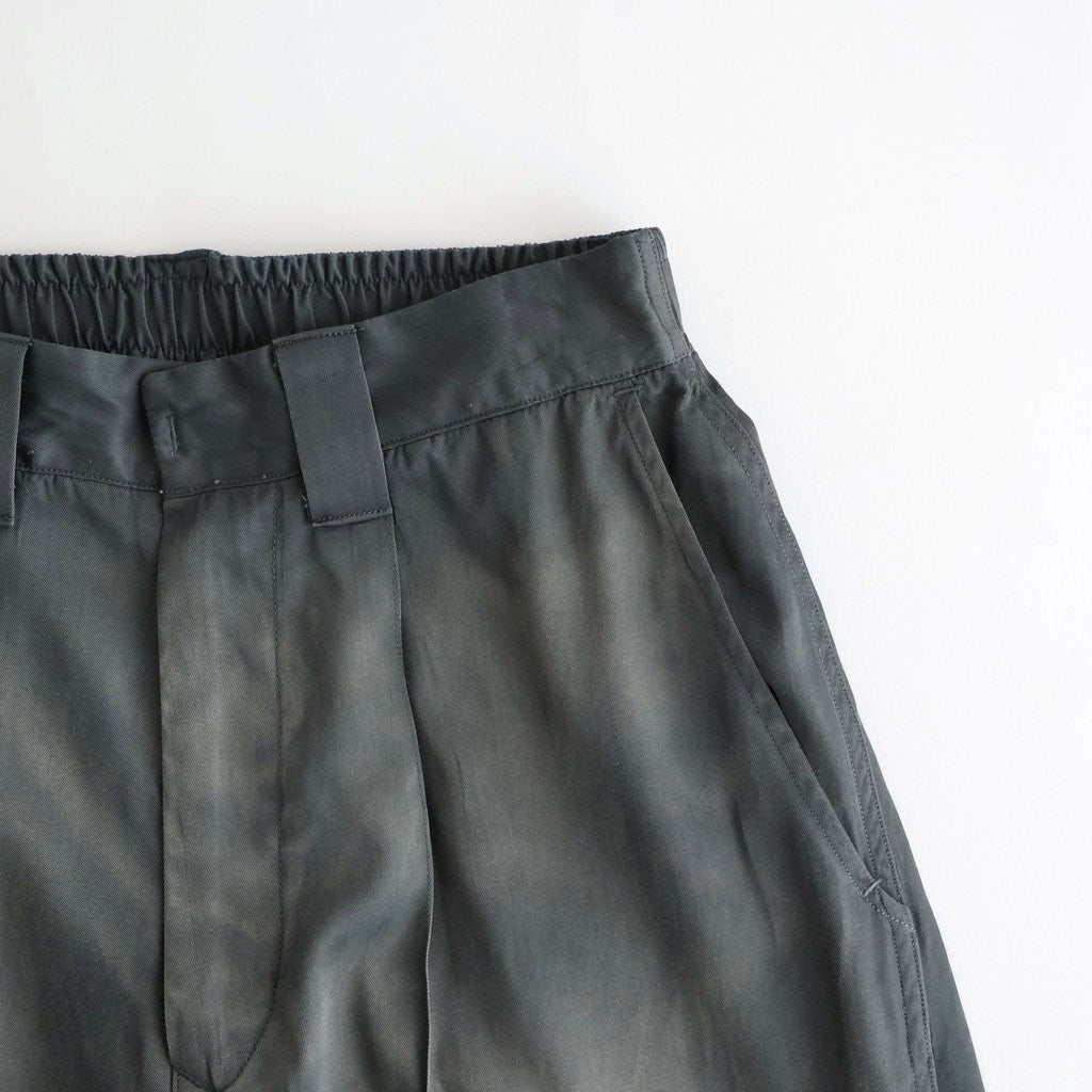 PATINA-RAYON SPORTING TROUSER #CELADON [261OJ-PT07]