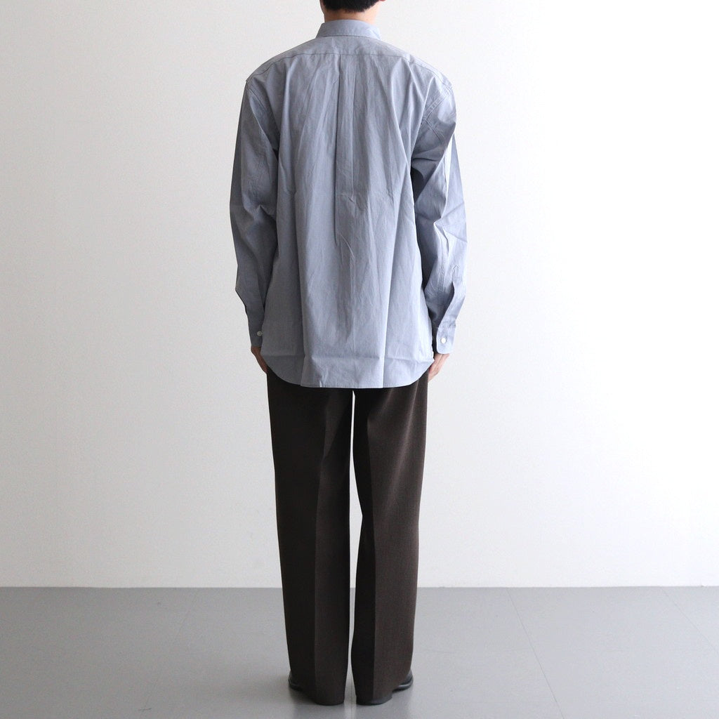 REGULAR COLLAR DRESS SHIRT #OLD SAX [PM-LS01]
