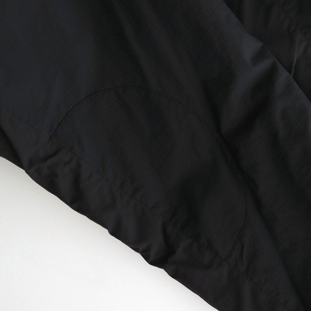 Cordura Ripstop Nylon Insulation Parka #Black [6053-2505]