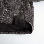 LOOP TWEED SEAM POCKET BLOUSON #HERRINGBONE LOOP TWEED [26W-BIS-JK26H]