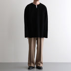 REGULAR FIT STRAIGHT TROUSERS #BEIGE [M26C06PT02C]