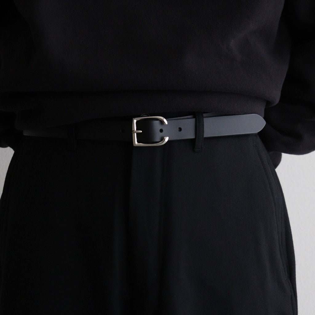 APROVEITER LEATHER BELT #BLACK