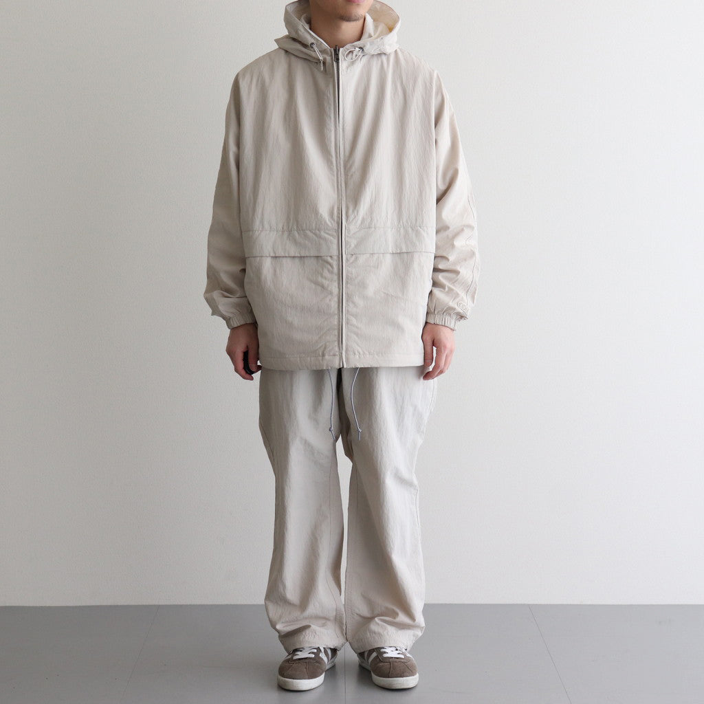 Reversible Hooded Jacket #Sand Beige [S25SA002]