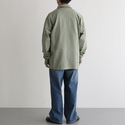 HALF ZIP SPORTING TOP #OLIVE [PMAS-CL01]