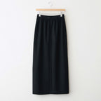 Cotton Linen Poly Pencel Skirt #Black [NEP-SS2632]