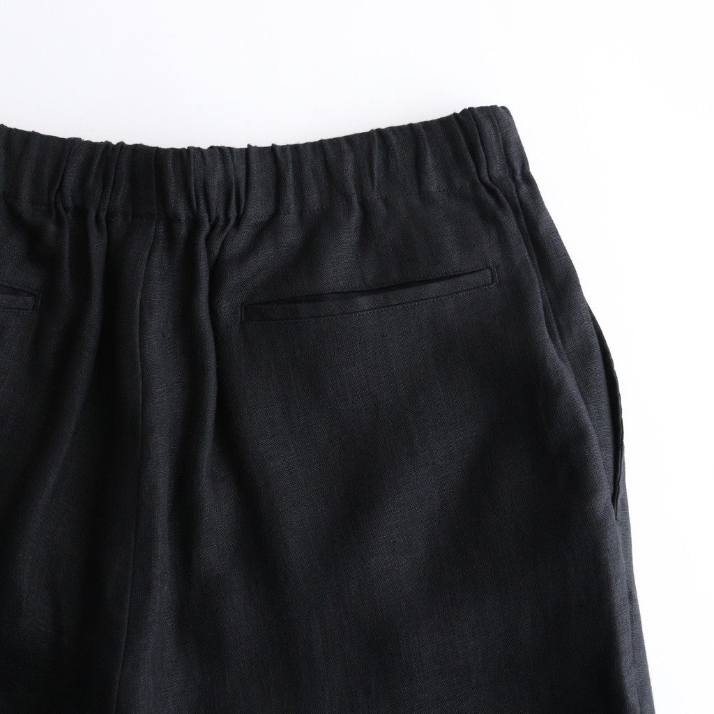 WIDE CYLINDER FIT EASY PANTS #BLACK [M26B01PT01C]
