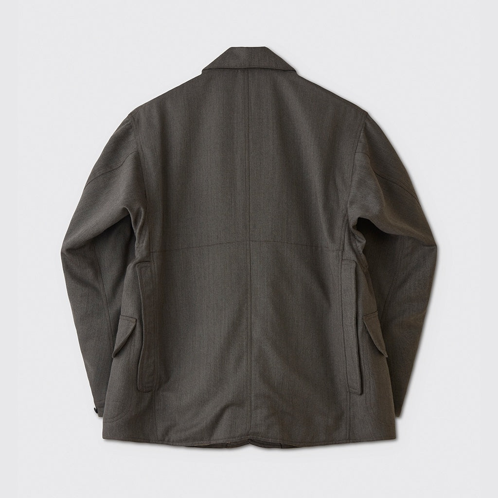 W/CA HUNTING JACKET #B.GRAY [PMAU-OT08]