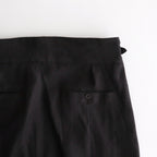 SIDE BUCKLE GURKHA TROUSER #CIGAR [251OJ-PT09]