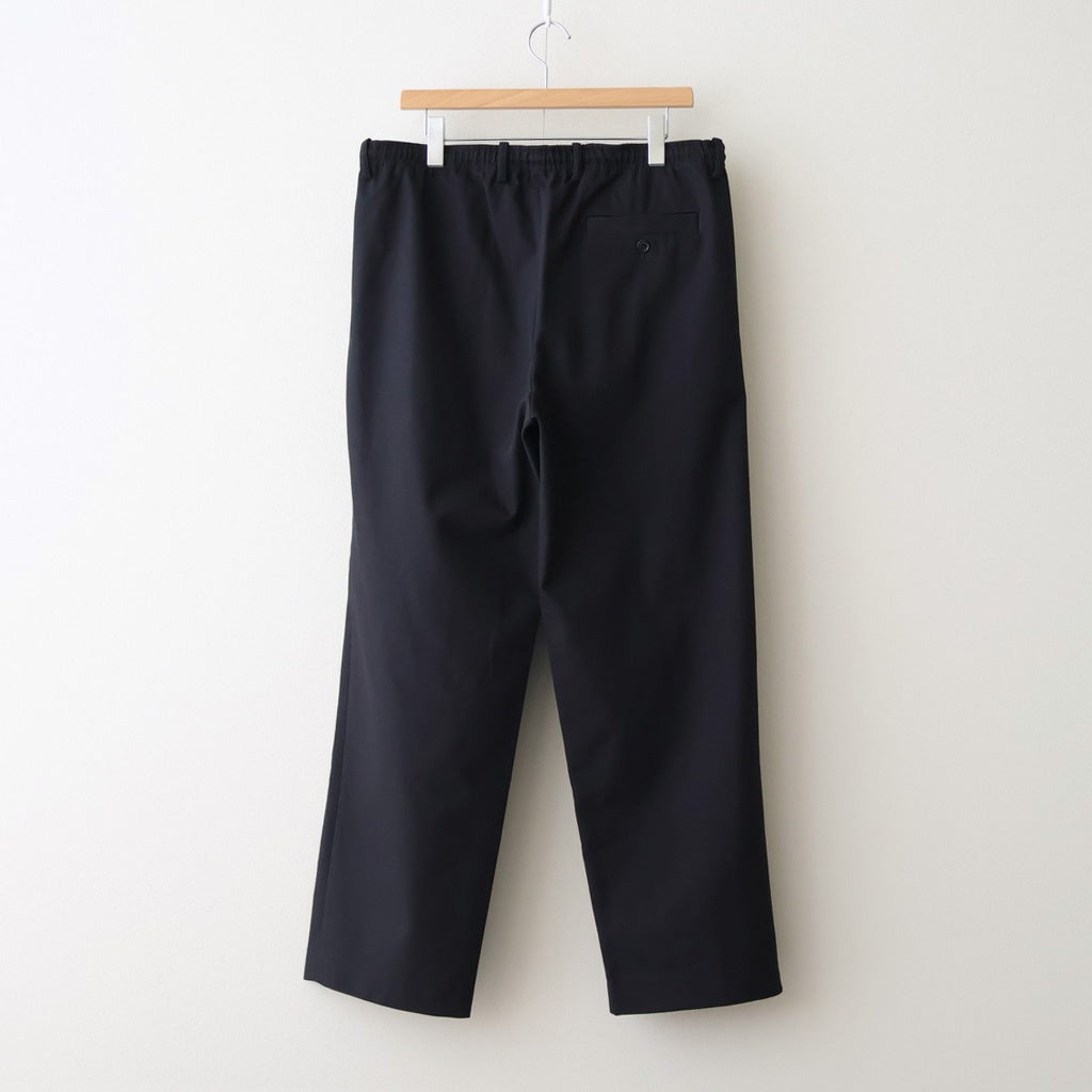 DOUBLE PLEATED EASY TROUSERS #NAVY [A26A93PT02C]