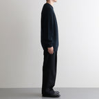 SIGNATURE CREW NECK #DARK GREEN×NAVY [BN-25FM-038]