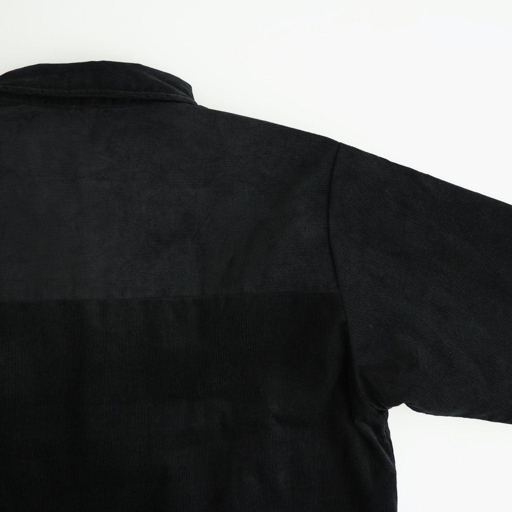 Corduroy Field Insulation Shirt Jacket #Black [N26FA051]