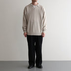 SILK POLO SKIPPER #IVORY [BN-25SM-037]