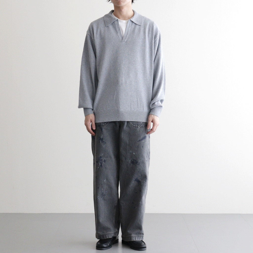 HAND PAINT DENIM M45 PT #010 BLACK [17061 40027]