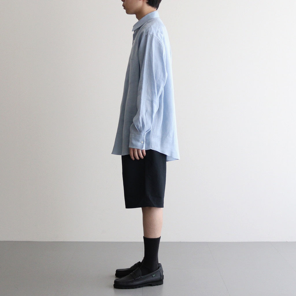 ALPHADRY Double Pleats Shorts #Black [S25SD052]