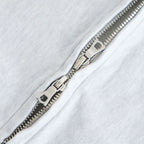 Thin-Sweat Hoodie Zip #HeatherWhite [bROOTS25S24S26]