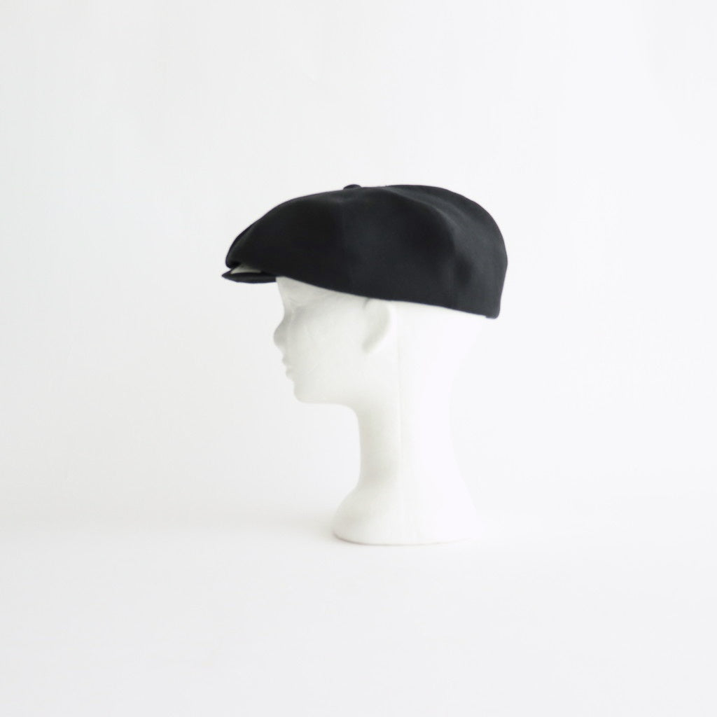 HEMP DUCK PEAKED CAP #BLACK [251OJ-HT02]
