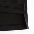 TWO BUTTON POLO L/S TEE #INK BLACK [M25A15CS01C]