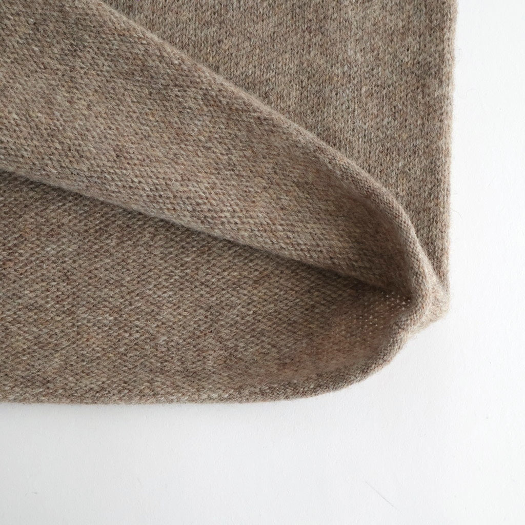 Yak felted sweat shirt #BEIGE×BEIGE [NEP-AW2301]