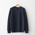 SIGNATURE CREW NECK #CHARCOAL BLUE [BN-25FM-038]
