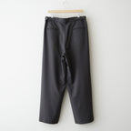 DOUBLE PLEATED BUGGY TROUSERS #CHARCOAL GRAY [M26C06PT01C]
