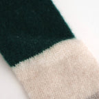 Rambling Brushed Wool Scarf #Dark Green Multi [6053-2701]