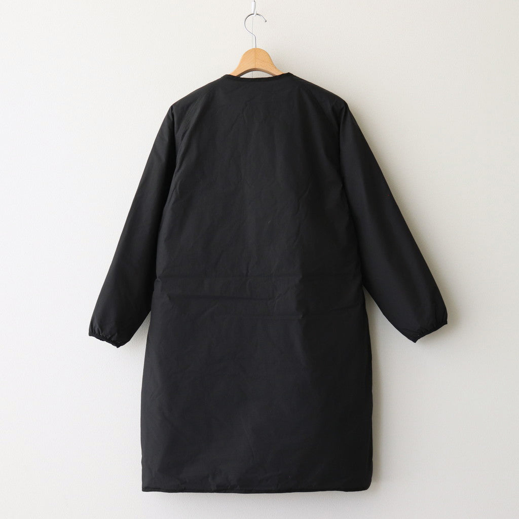 Reversible Down Coat #Charcoal [SUBF352]