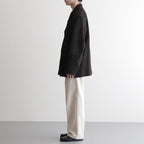 DOUBLE BREASTED JKT #BROWN [SH-62-C-NUBCK-4]