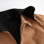 WORKER JACKET #NATURAL BROWN [A26C08BL02C]