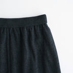 Cotton Linen Poly Pencel Skirt #Charcoal [NEP-SS2632]