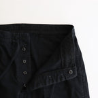 PATINA HERRINGBONE GATHERING TROUSER #ONYX [251OJ-PT07]