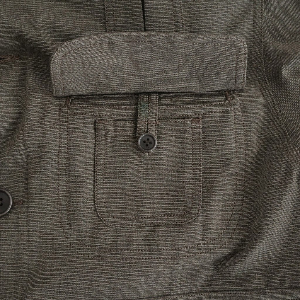 W/CA HUNTING JACKET #B.GRAY [PMAU-OT08]