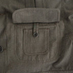 W/CA HUNTING JACKET #B.GRAY [PMAU-OT08]