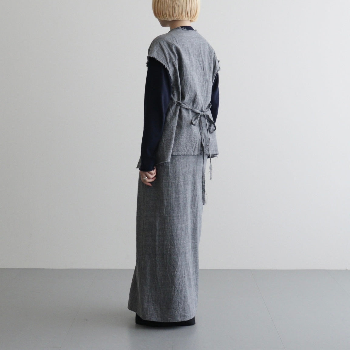 Mix Heather Cotton Double-Sided P/O #HeatherCharcoal [BHSW26S2HEG]